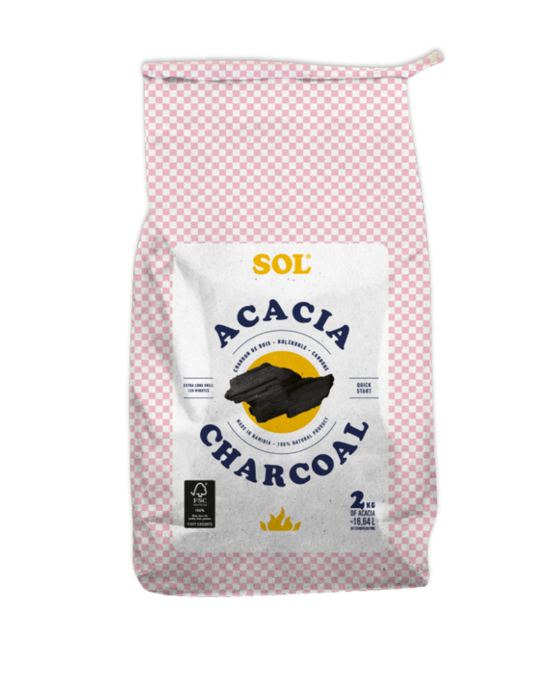 SOL - Sac de charbon 2kg
