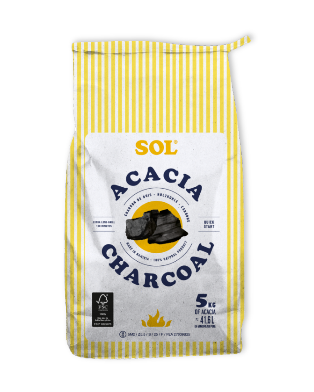 SOL - Sac de charbon 5kg