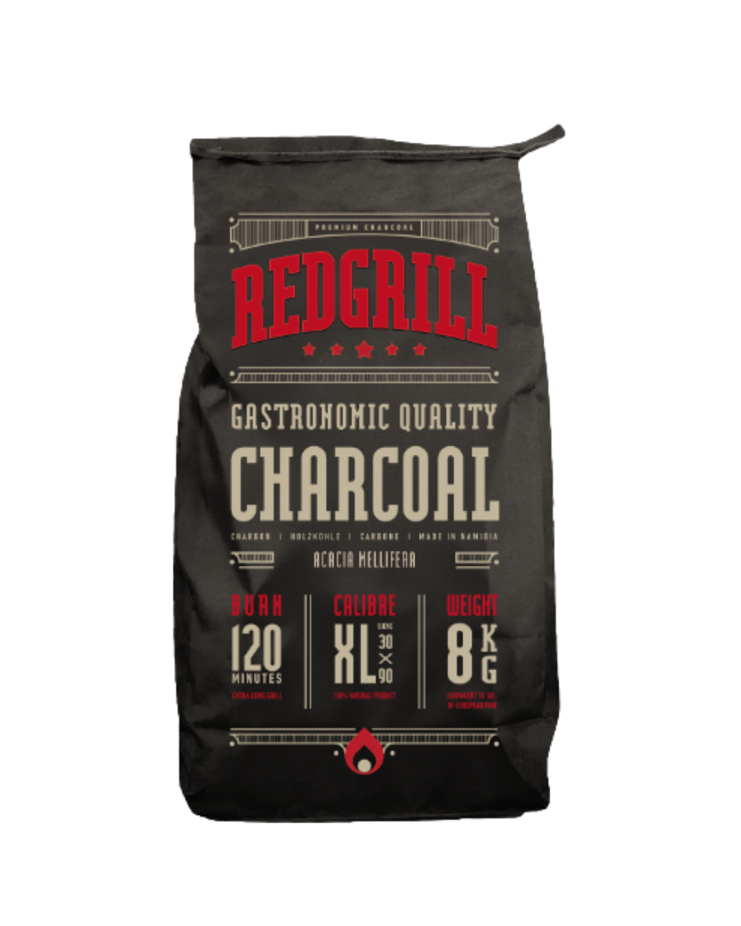 REDGRILL - Charbon de bois 8kg