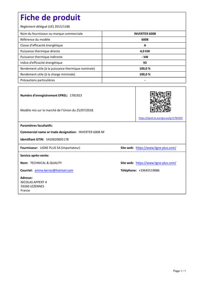INVERTER 6008 NF