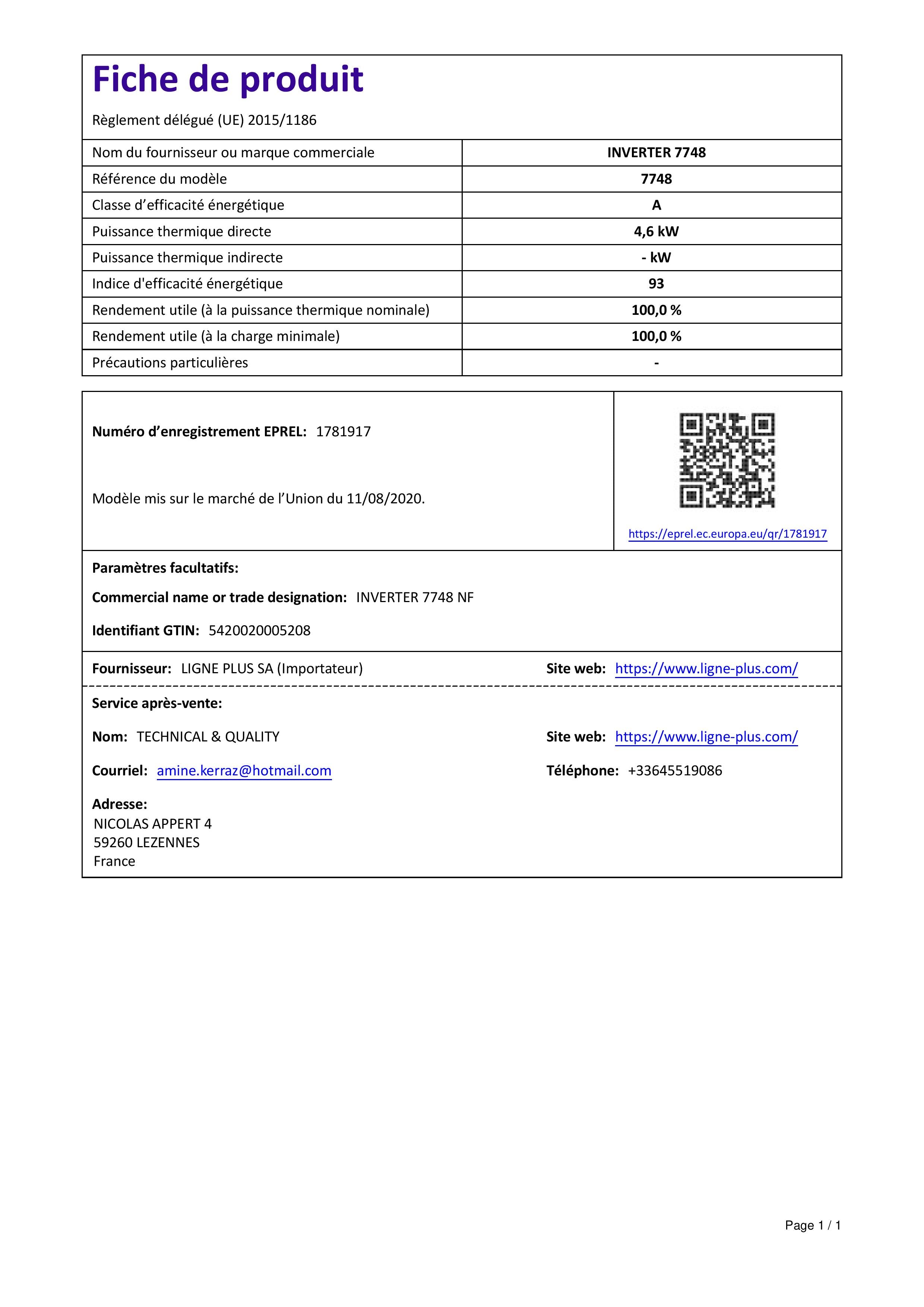 INVERTER 7748 NF